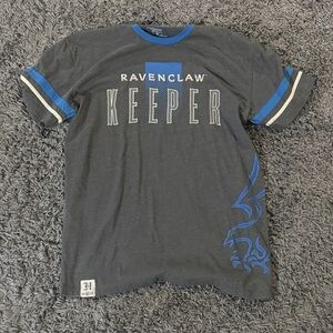 Harry Potter Warner Bros. Ravenclaw Keeper Tee - Black and Blue